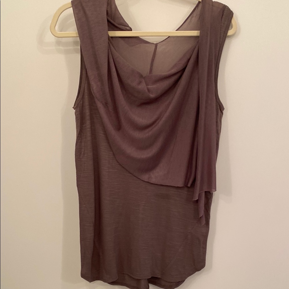 Left Coast Dolan Anthropologie Sleeveless Drape Top